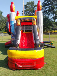 IMG 7620 1774306650 3n1 Monster Truck Jumper with slide